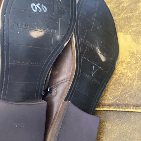 Franco Sarto women’s 9.5 brown distressed ankle boots - Picture 6 of 7